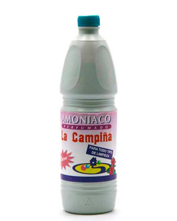 AMONIACO PERFUMADO CAMPIÑA (CAJA DE 15 UNIDADES DE 1 LITRO)