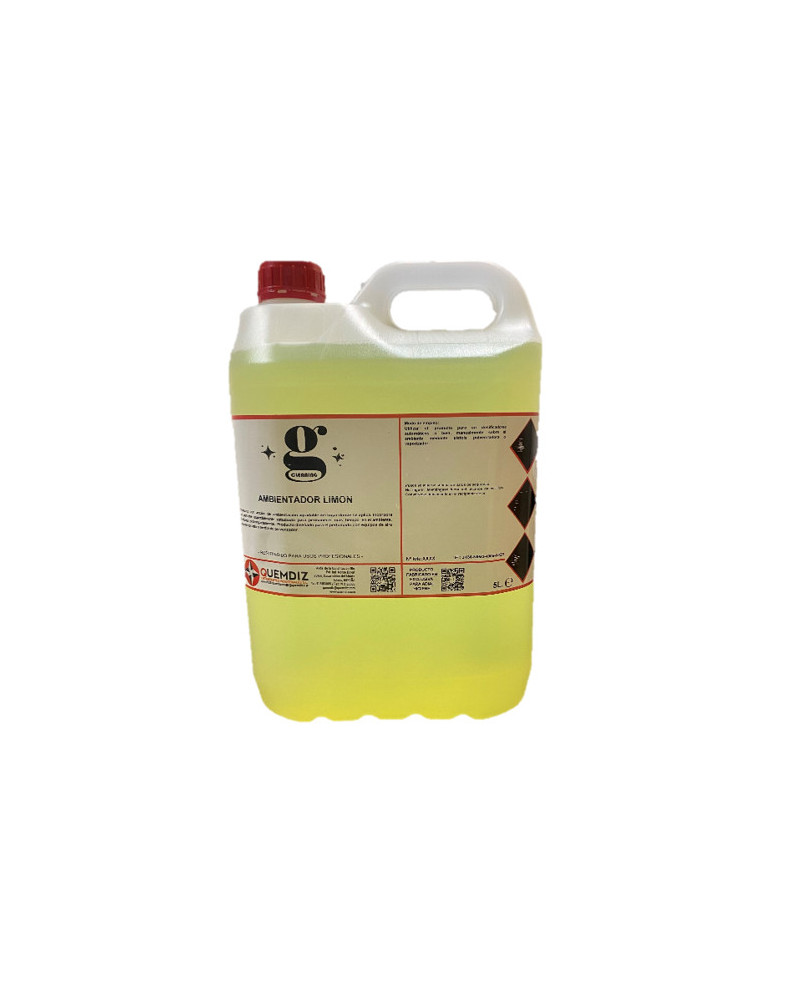 AMBIENTADOR LIMÓN QUEMDIZ CLEANING GARRAFA DE 5 LITROS