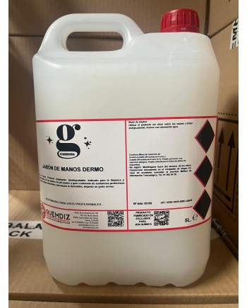 JABÓN DE MANOS DERMO QUEMDIZ CLEANING GARRAFA DE 5 LITROS