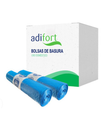 BOLSA BASURA 85X105 AZUL DE GALGA 140 ROLLO 10 UNIDADES