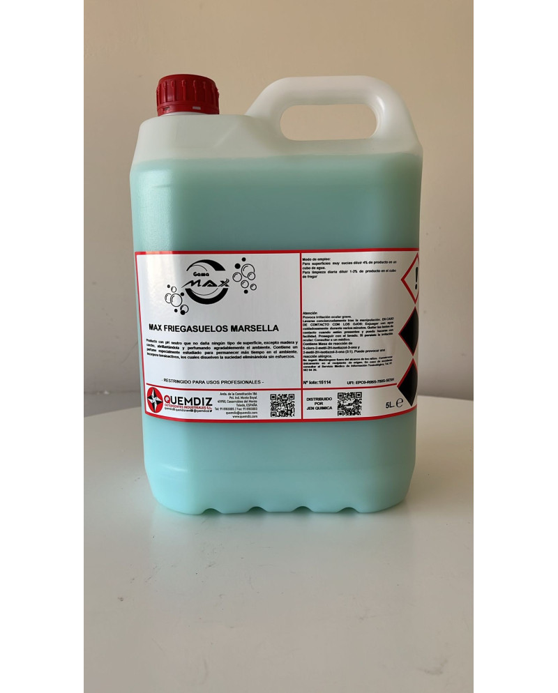 FREGASUELOS MARSELLA MAX GARRAFA DE 5 LITROS