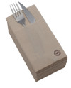 SERVILLETA KANGURO P&P 2/C 40X40 NATURAL CAJA DE 480 UNIDADES
